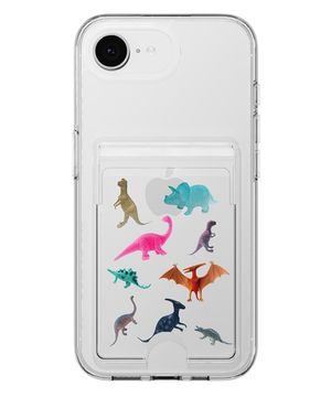 [공룡] 아이폰 갤럭시 젤하드 디자인 카드수납 케이스