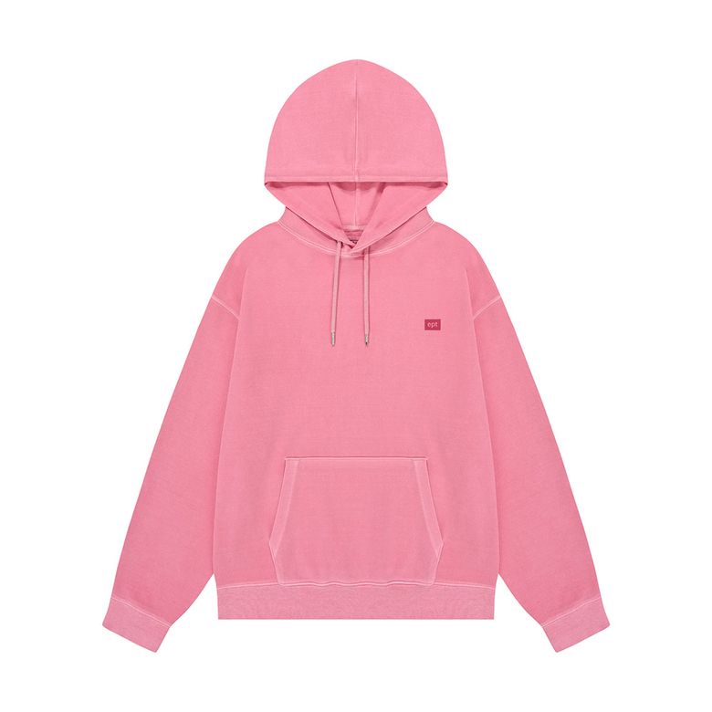 SEL PIGMENT DYED HOODIE (PINK)