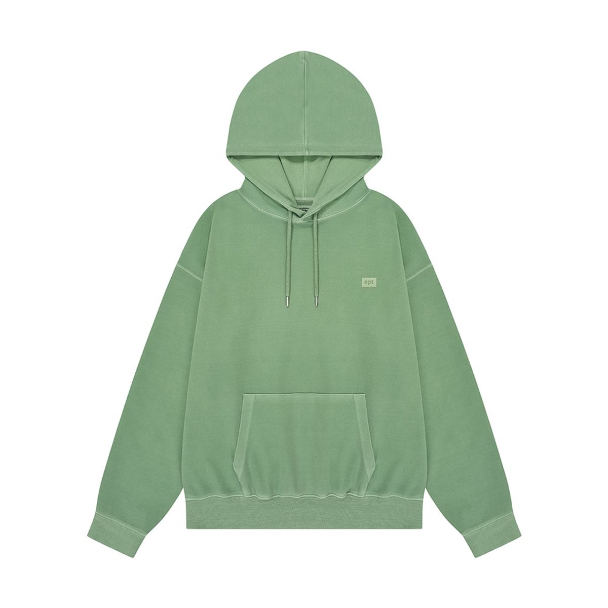 이피티(EPT) SEL PIGMENT DYED HOODIE (GREEN)