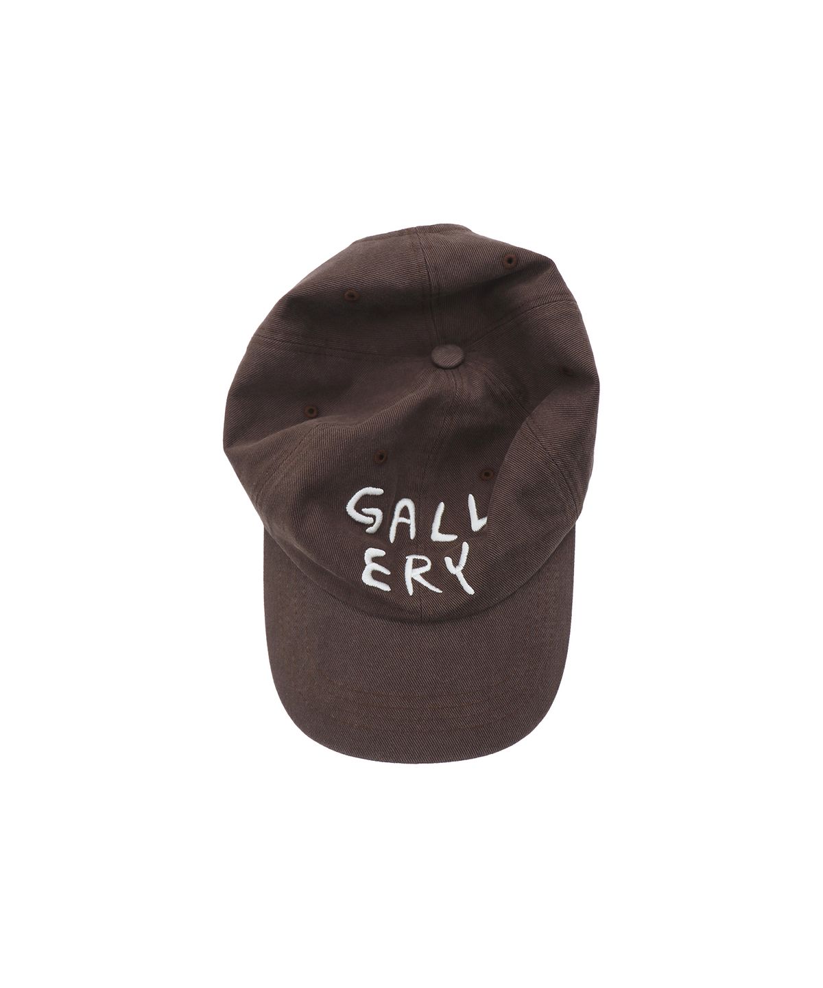 1011갤러리(1011 GALLERY) Gallery Logo Ball Cap - Brown
