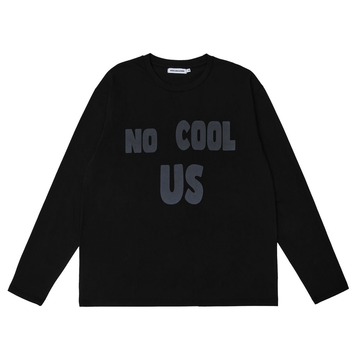 노쿨러스(NOSCOULEURS) NO COOL US LONG SLEEVE BLACK