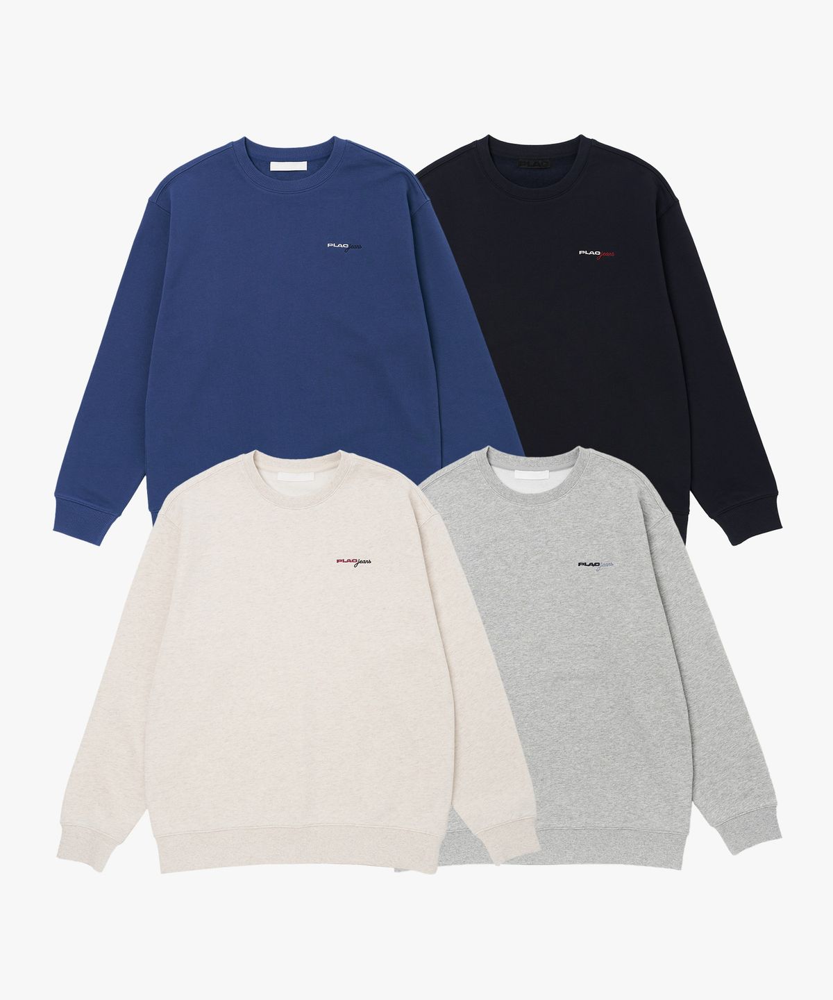 플랙 우먼(PLAC WOMEN) 미니 로고 스웨트셔츠_4colors