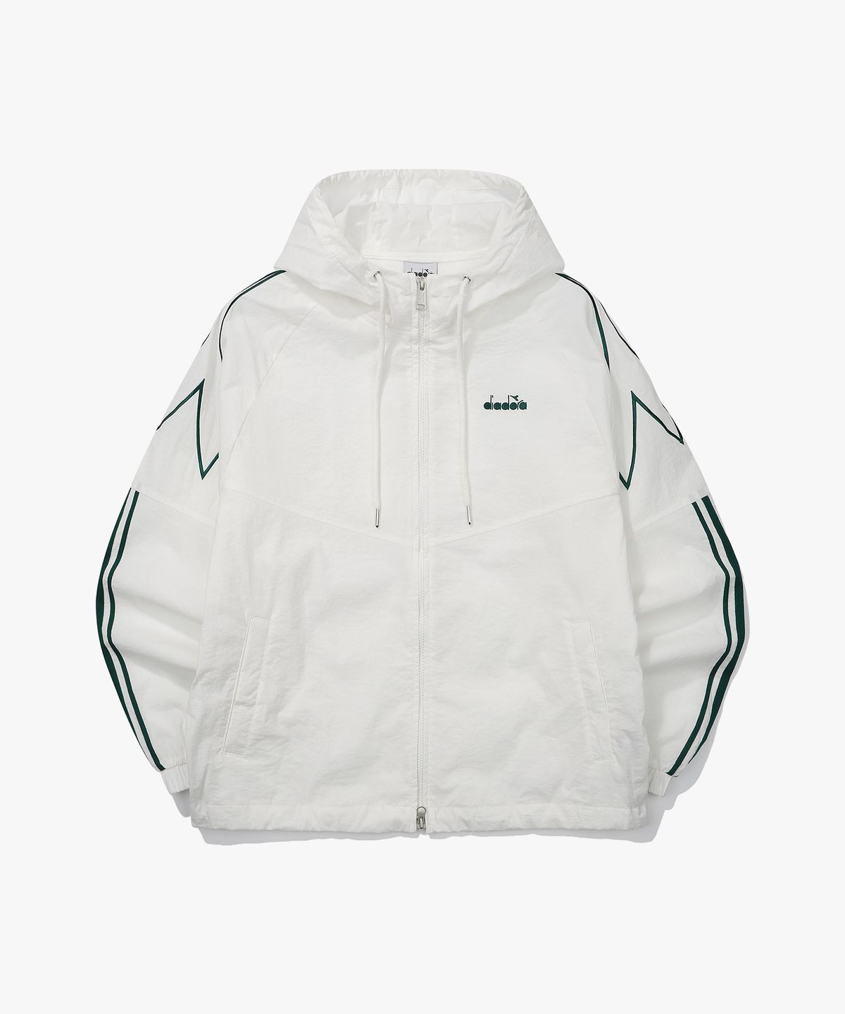 디아도라(diadora) 벤토 후드 자켓 OFF WHITE