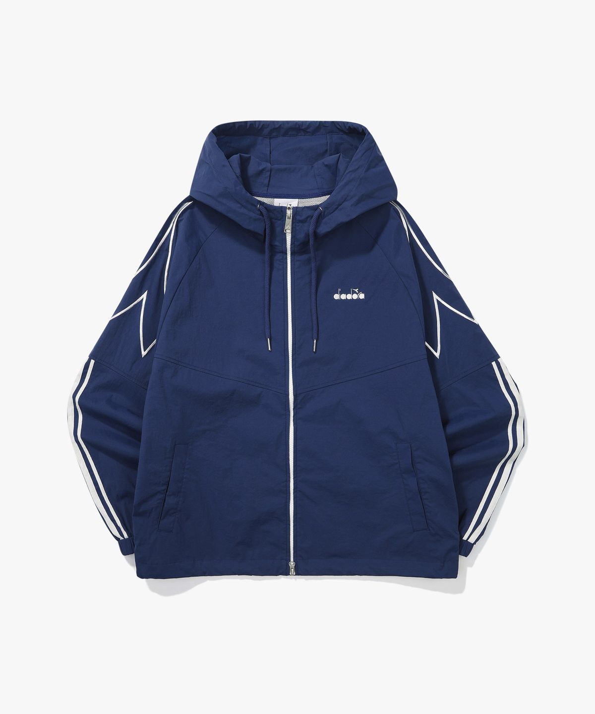 디아도라(diadora) 벤토 후드 자켓 BLUE