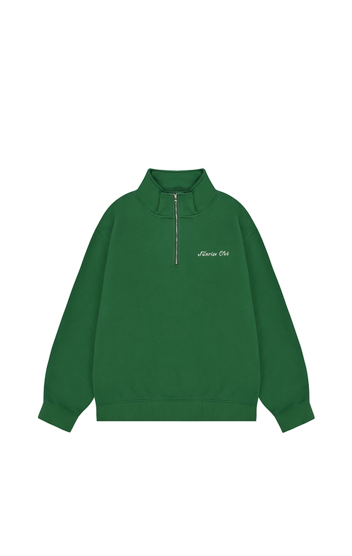 캐피디자인(KAPPY DESIGN) 선라이즈 클럽 하프 집업 (그린)