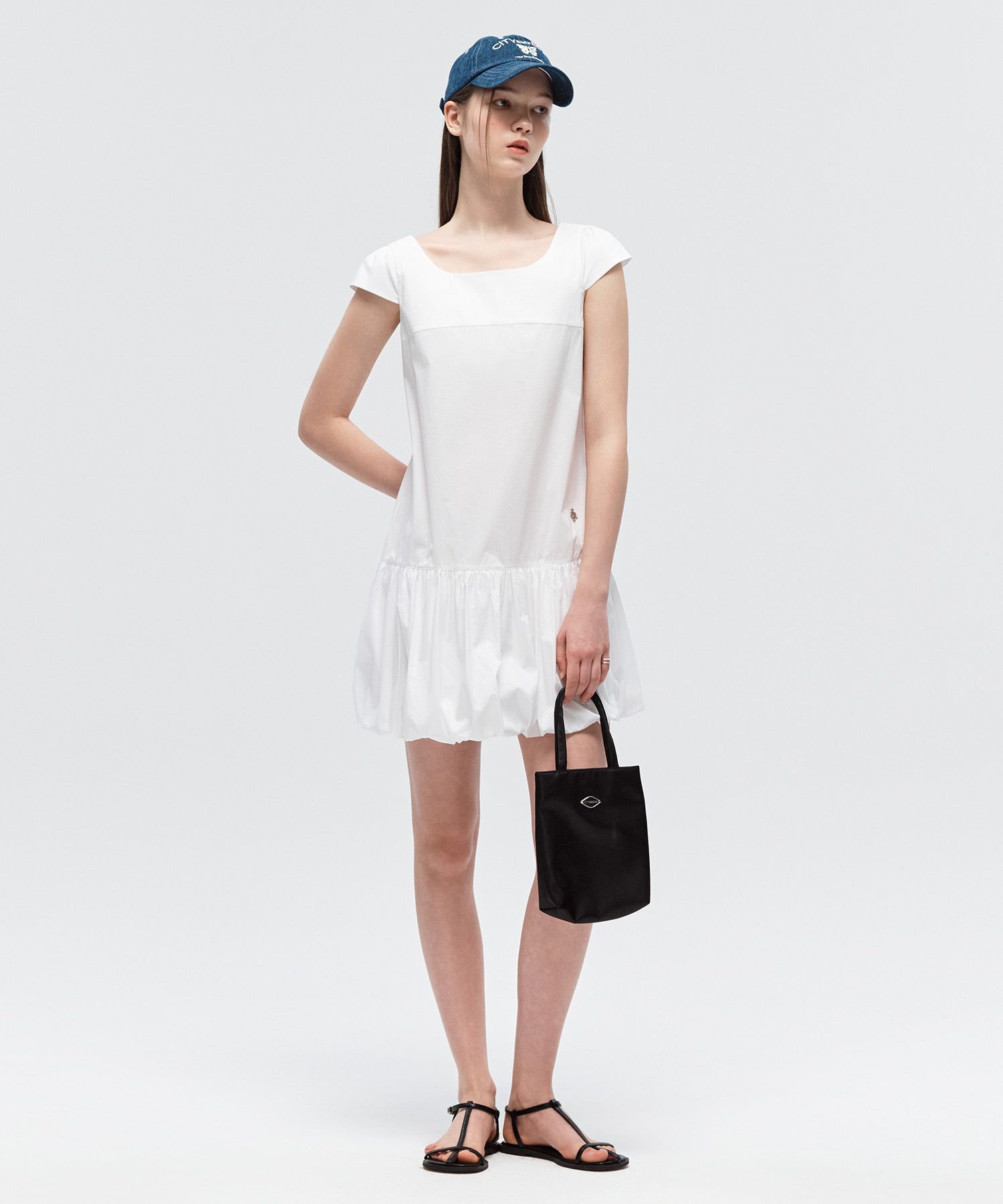 ワンピース Citybreeze Square neck balloon mini one piece RM5B0102 MUSINSA公式 | CITYBREEZE WOMAN Square neck balloon mini one