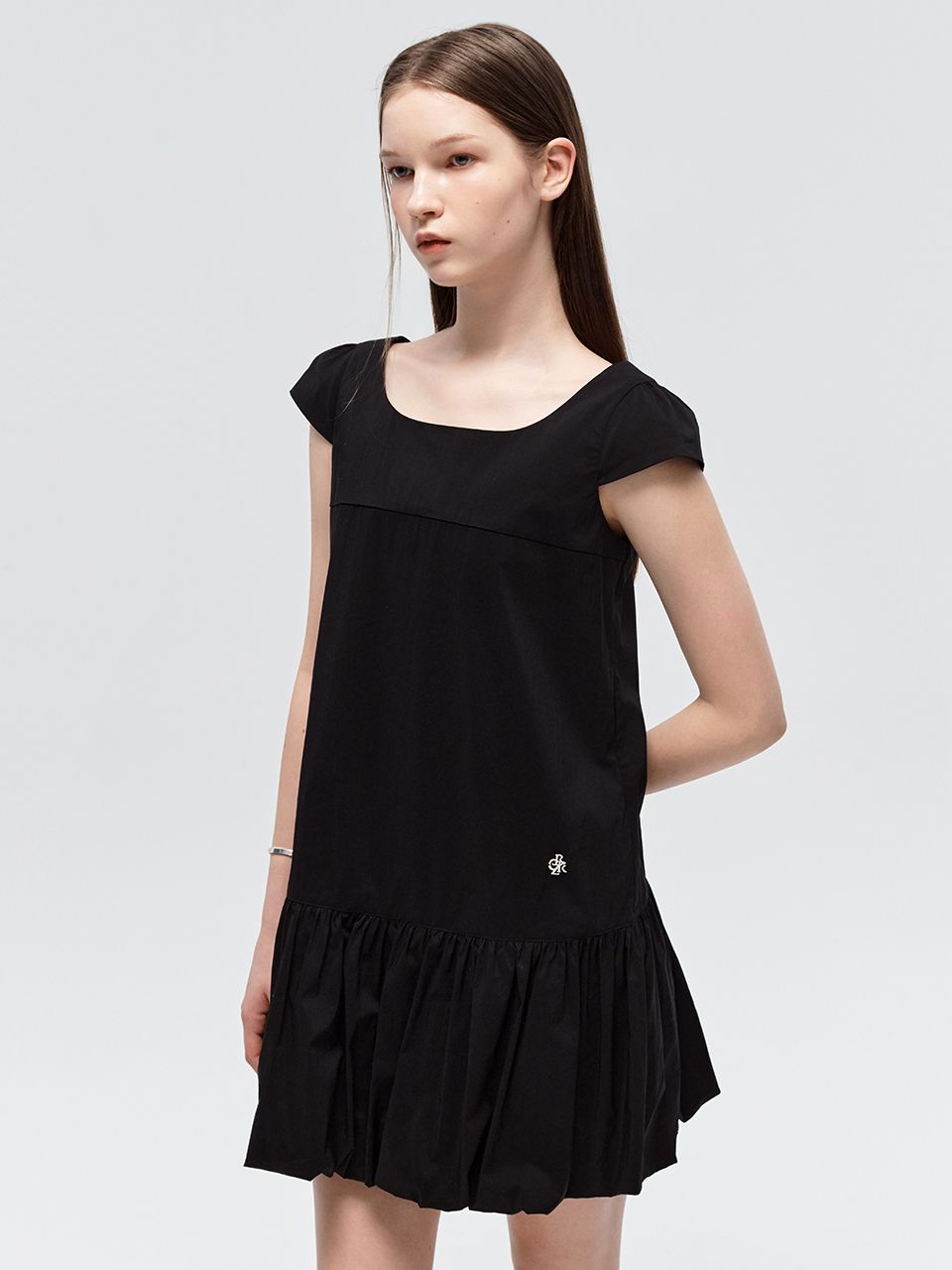 ワンピース Citybreeze Square neck balloon mini one piece RM5B0102 MUSINSA | CITYBREEZE WOMAN Square neck balloon mini one