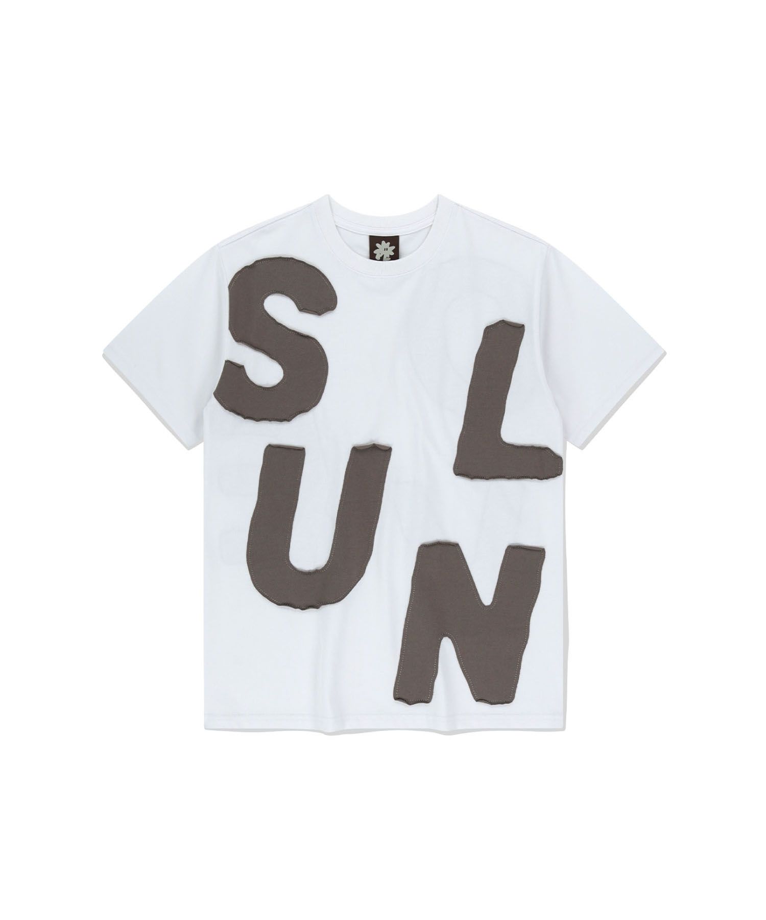 SUNLOVE☆Capital Tee MUSINSA | SUNLOVE Capital Tee White/Taupe
