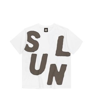 Capital Tee White/Taupe