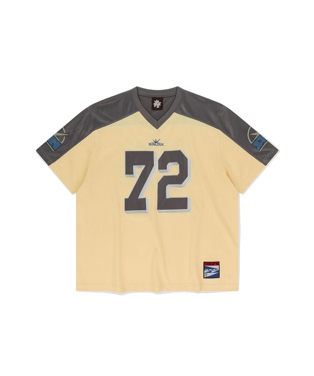 썬러브투어(SUNLOVETOUR) SUN Sport Mesh Tee Yellow