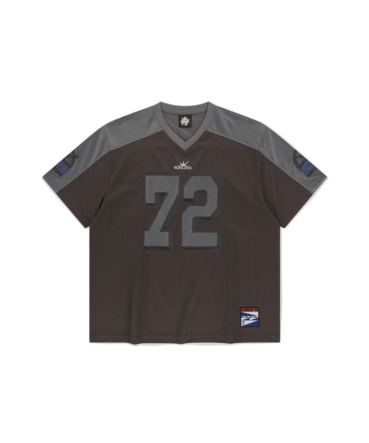 썬러브투어(SUNLOVETOUR) SUN Sport Mesh Tee Brown