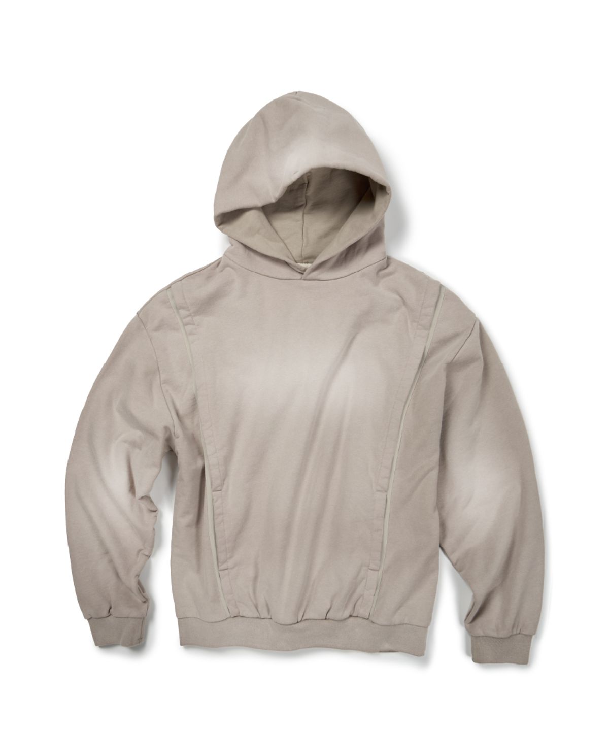 이티씨이(ETCE) H.B TAPE WASHED HOODIE (BEIGE)
