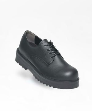 6.5cm 와이드 더비슈즈 볼륨 무광 구두 SFT-207