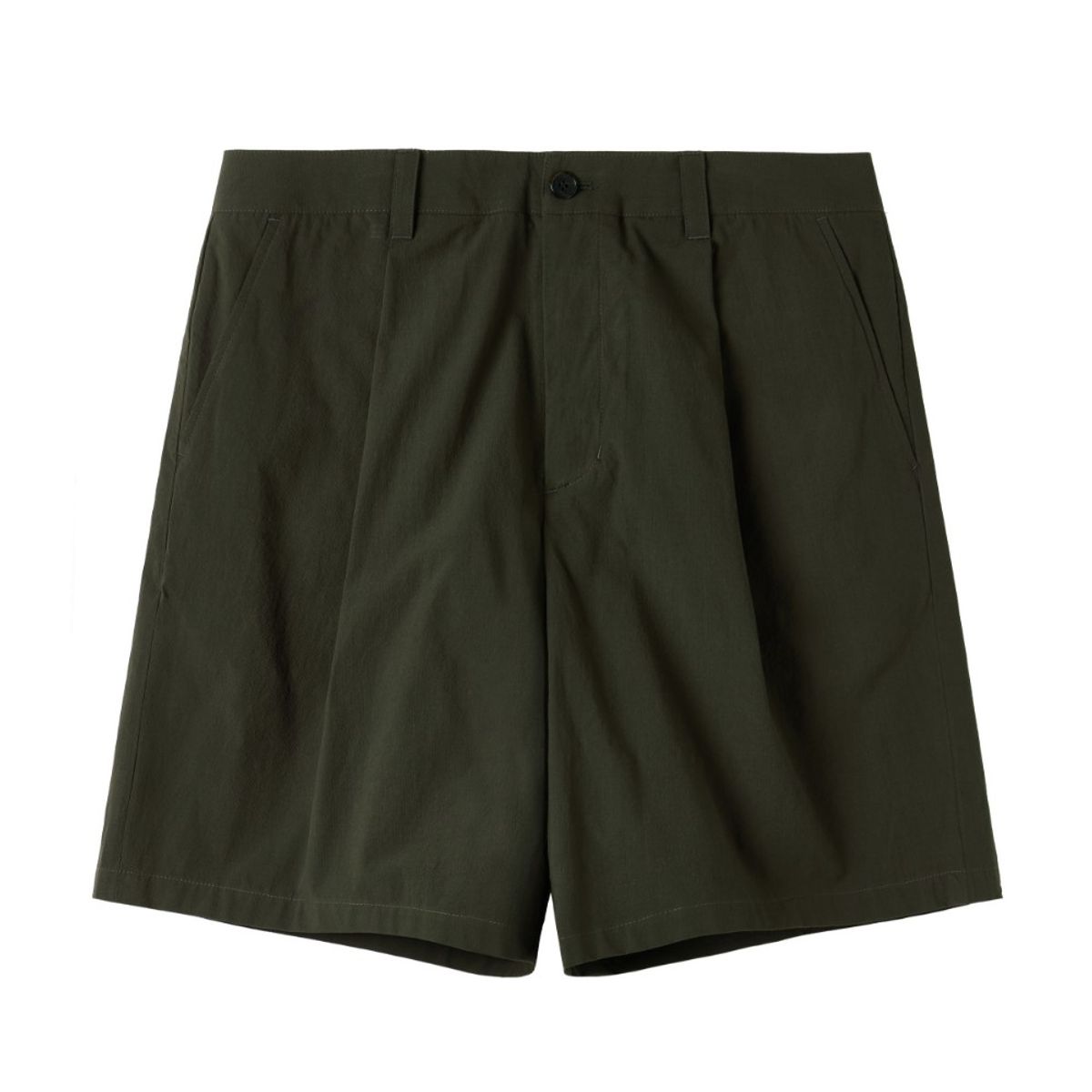 브롬톤 런던(BROMPTON LONDON) MICRO SEERSUCKER SET SHORT - KHAKI (P252MHP484)