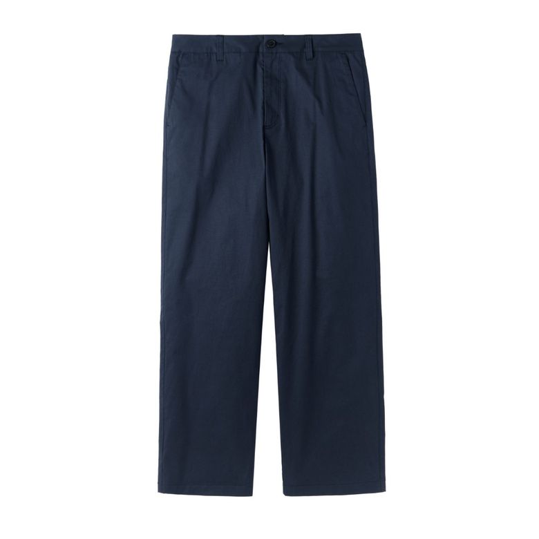SUMMER COTTON BASIC TROUSERS - NAVY (P252MPT430)