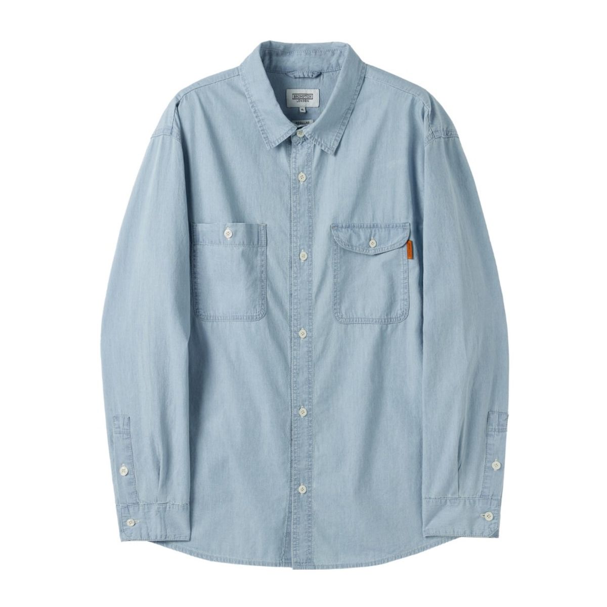 브롬톤 런던(BROMPTON LONDON) SUMMER DENIM SHIRT - BLUE (P252MSH431)