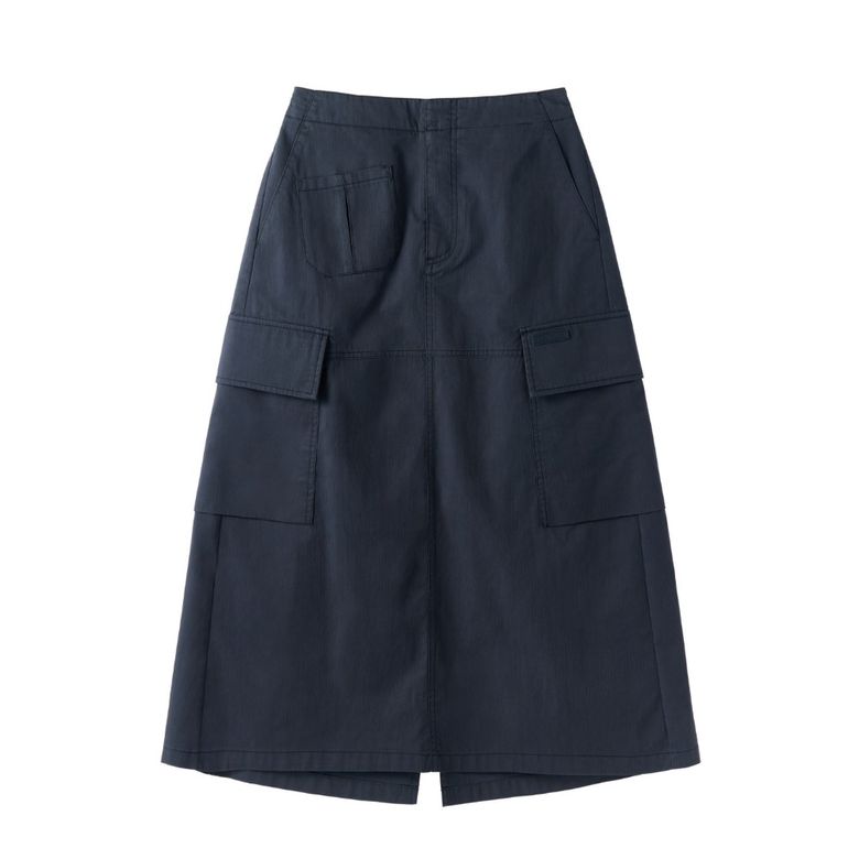 W BRITISH CAMPER CARGO SKIRT - NAVY (P252WSK481)