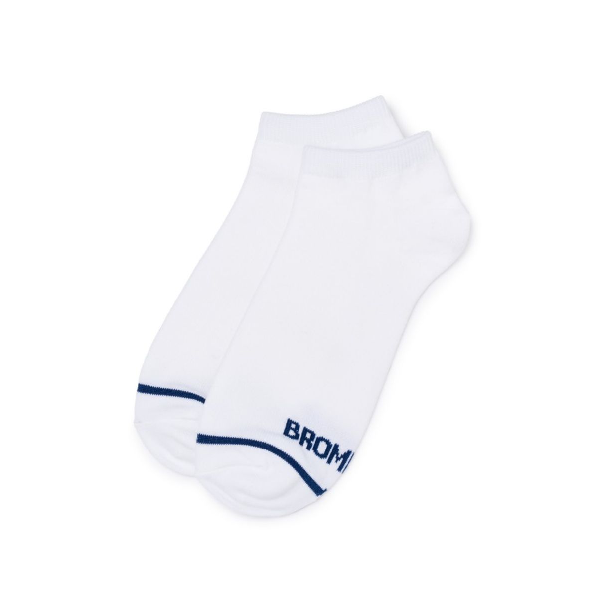 브롬톤 런던(BROMPTON LONDON) BORMPTON COOLMAX SOCKS - WHITE (P255ASO202)