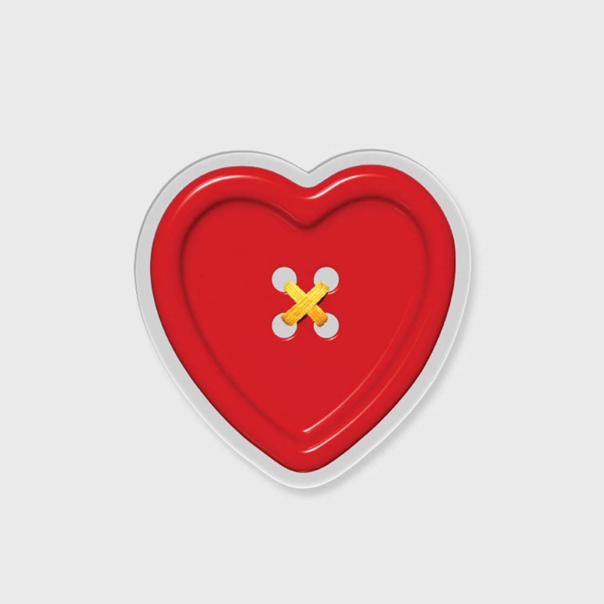 더나인몰(THE NINEMALL) [아크릴스마트톡] red heart button