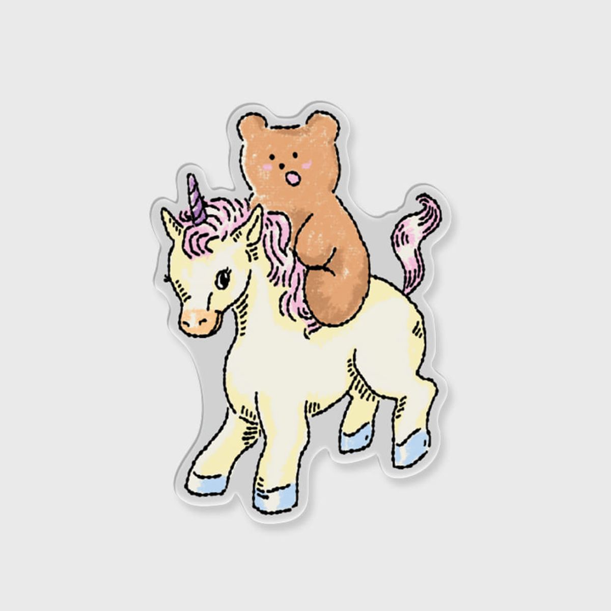 더나인몰(THE NINEMALL) [아크릴스마트톡] unicorn friends