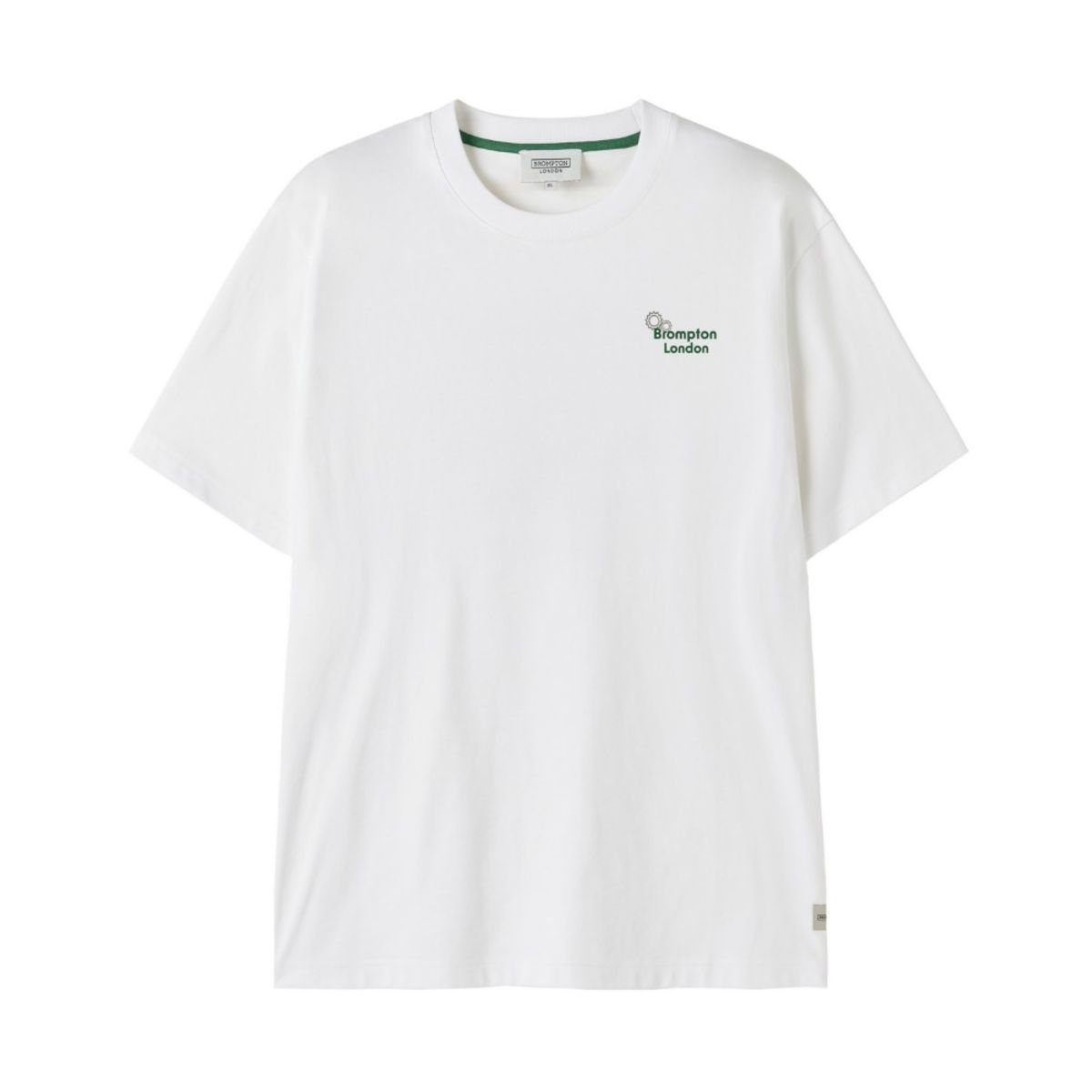 브롬톤 런던(BROMPTON LONDON) PARTS GRAPHIC HALF SLEEVE T-SHIRT - WHITE (P252UTS432)