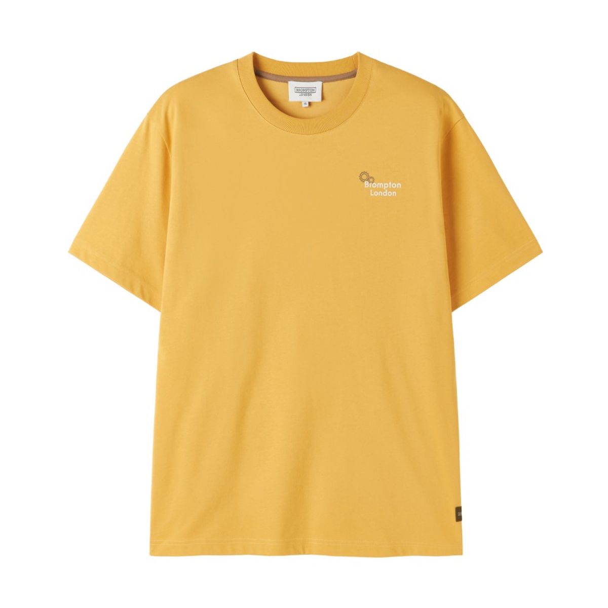 브롬톤 런던(BROMPTON LONDON) PARTS GRAPHIC HALF SLEEVE T-SHIRT - YELLOW (P252UTS432)