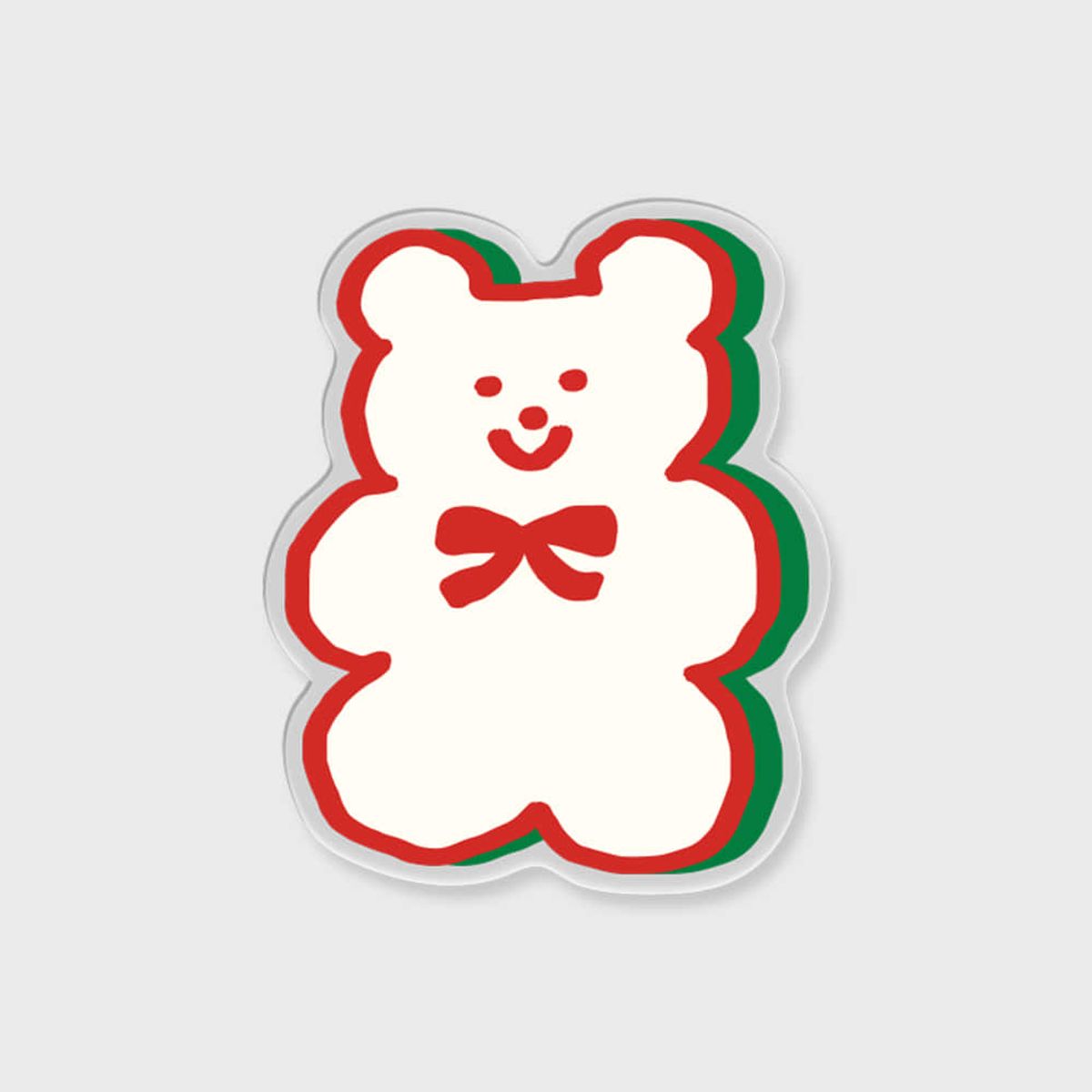 더나인몰(THE NINEMALL) [아크릴스마트톡] ribbon line gummy