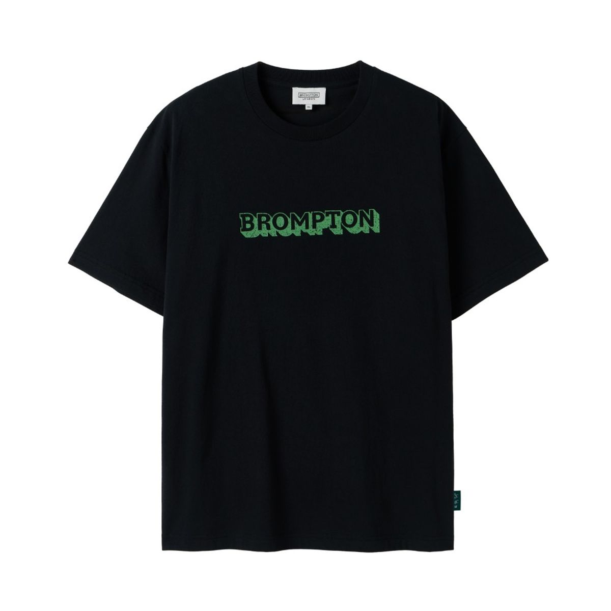 브롬톤 런던(BROMPTON LONDON) BROMPTON LOGO SHORT SLEEVE - BLACK (P252UTS450)