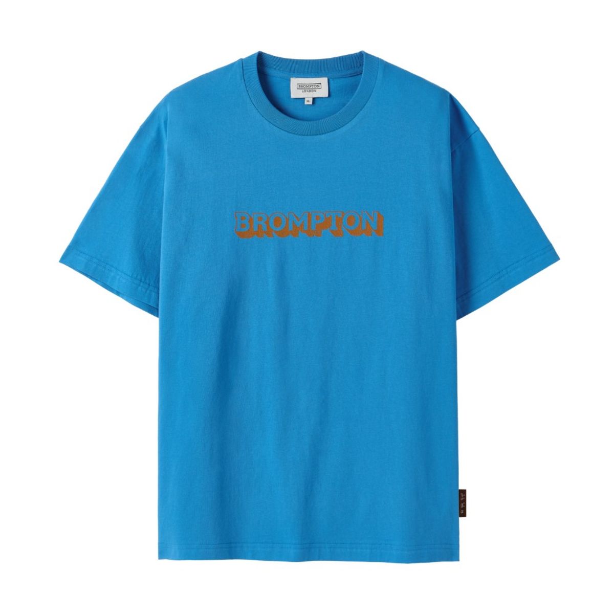 브롬톤 런던(BROMPTON LONDON) BROMPTON LOGO SHORT SLEEVE - BLUE (P252UTS450)