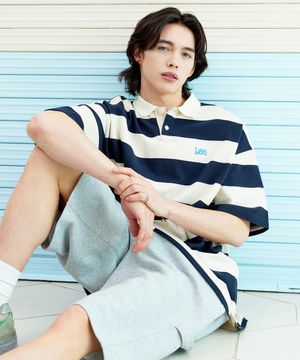 럭비 반팔 티셔츠 네이비