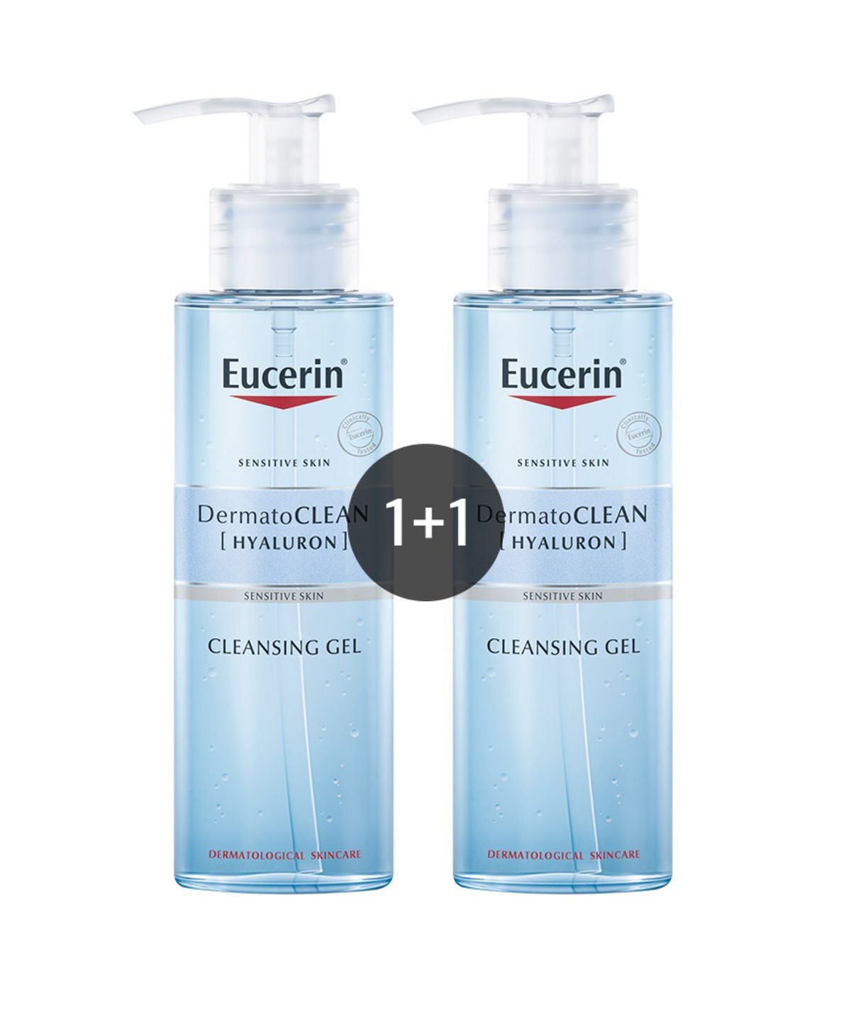 유세린(EUCERIN) [2pack] 유세린 더머토클린 리프레싱 클렌징 젤 200ml 2개