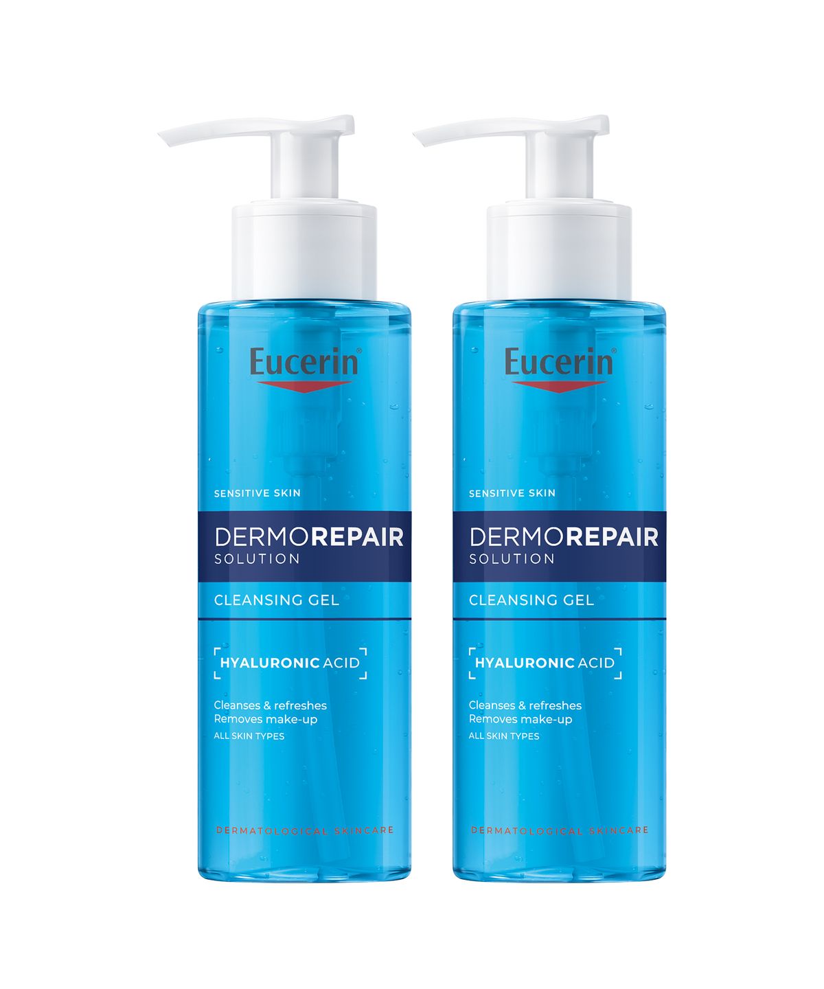 유세린(EUCERIN) [2pack] 더모리페어 솔루션 클렌징 젤 200ml 2개