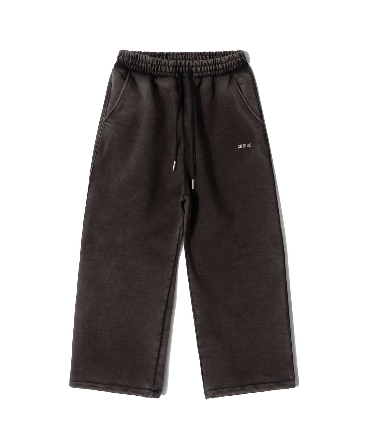 고블루(GOBLUE) Aged Wash Sweatpants (Black)