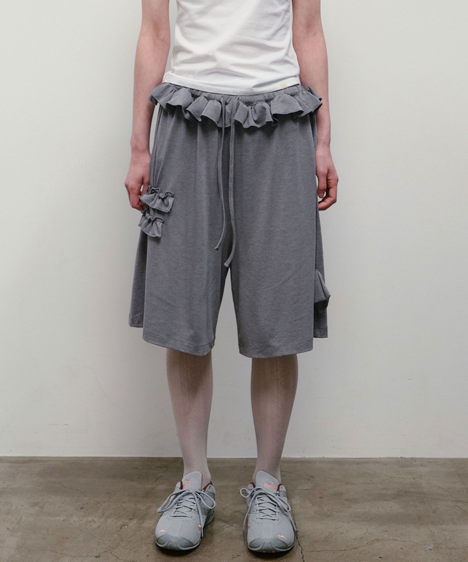 TYPESERVICE ■ Textured Ruffled Comfy Pants TYPESERVICE ♥ Textured Ruffled Comfy Pants /追跡付
