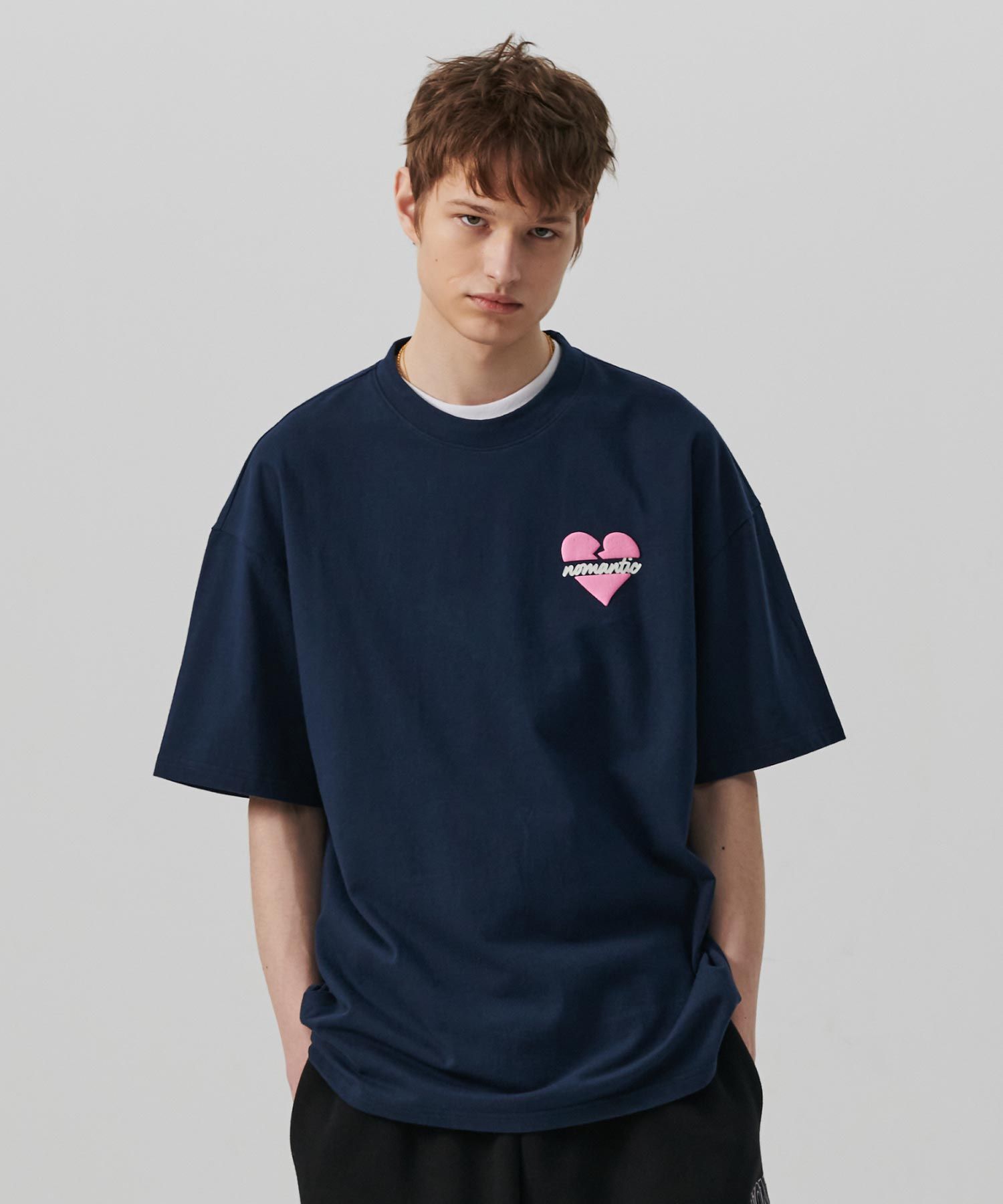 beyondclosetのNormand Big Print Cotton Short Sleeve T 全3色 MUSINSA公式 | BEYOND CLOSET Normantic Big Print 16-Count