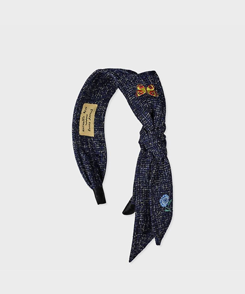 NAT knot hair band butterfly