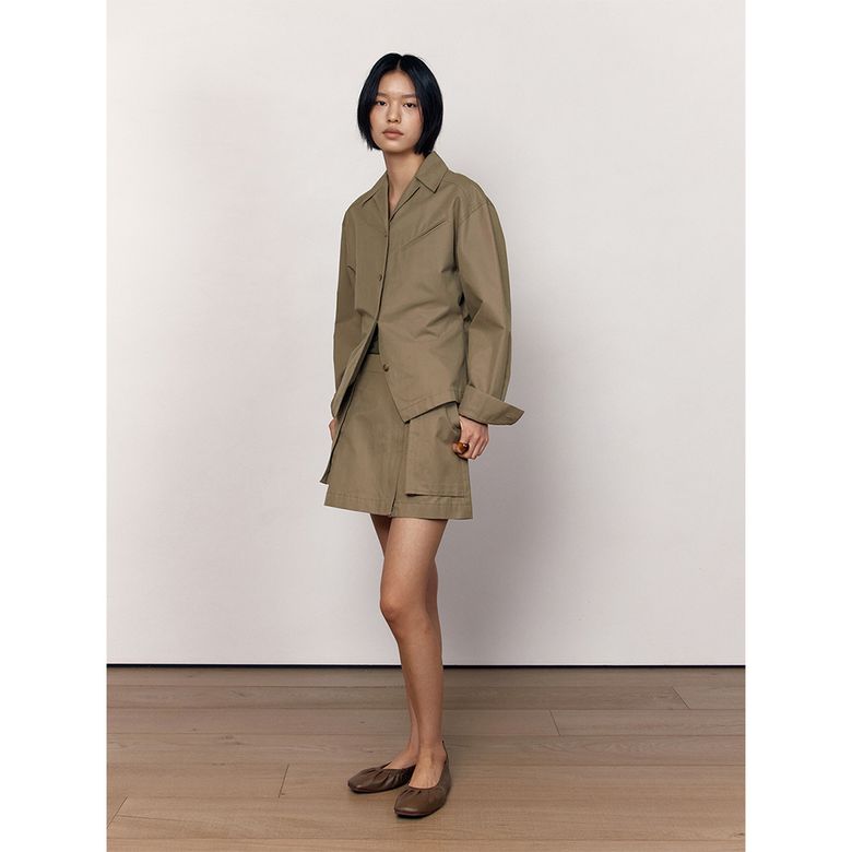 DMYTRO SKIRT DESERT TAUPE