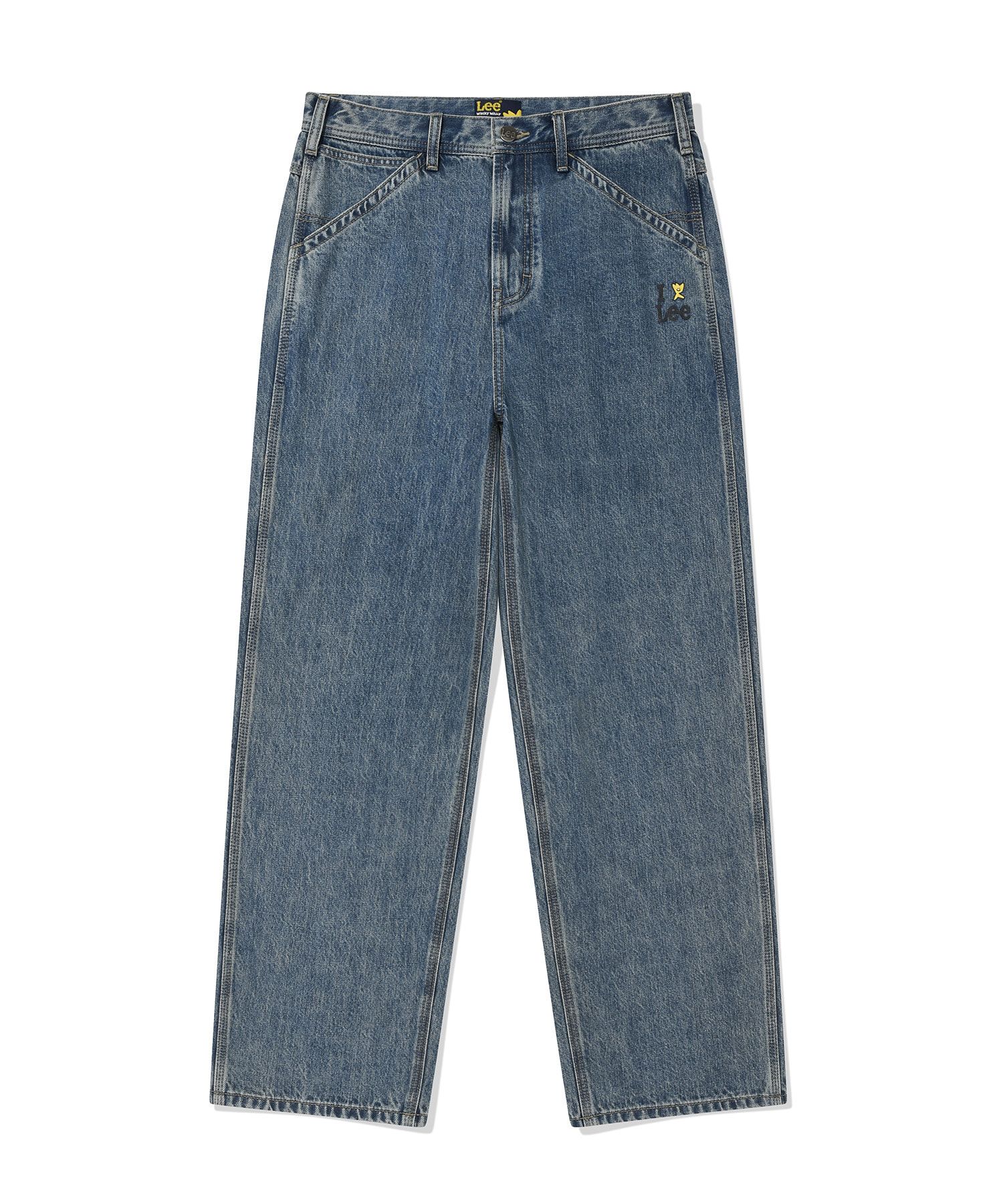 MUSINSA公式 | WACKY WILLY [Wacky Willy x Lee] Denim Pants Indigo