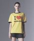 I Love Honda Ringer T-shirt_Yellow