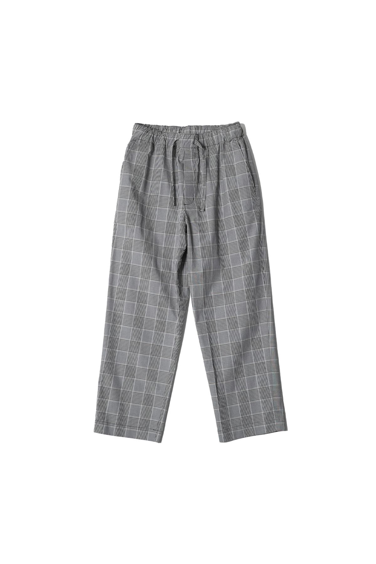 홀리선(HORLISUN) Cove Typewriter TD Loose Pants Black
