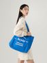 코튼 숄더백_블루