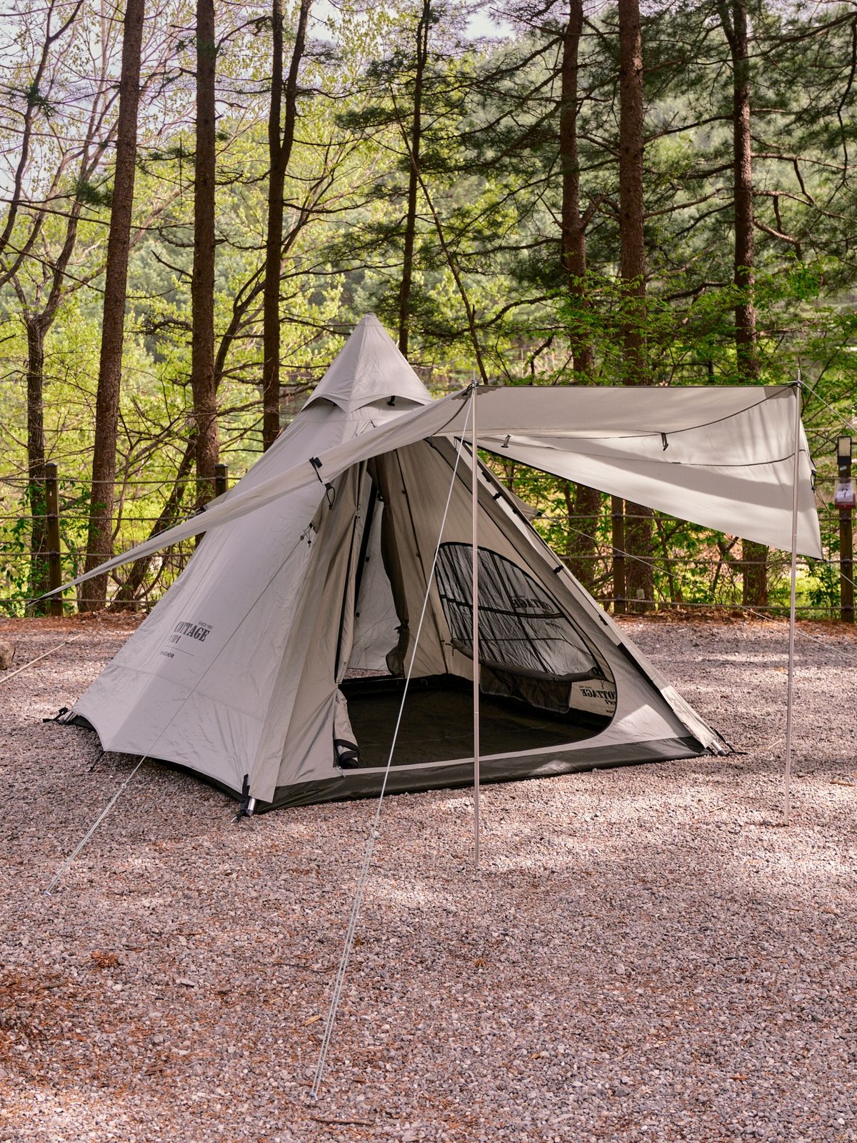 아이더(EIDER) 카티즈 이지 티피 텐트 (COTTAGE TIPI)_GREEN GREY