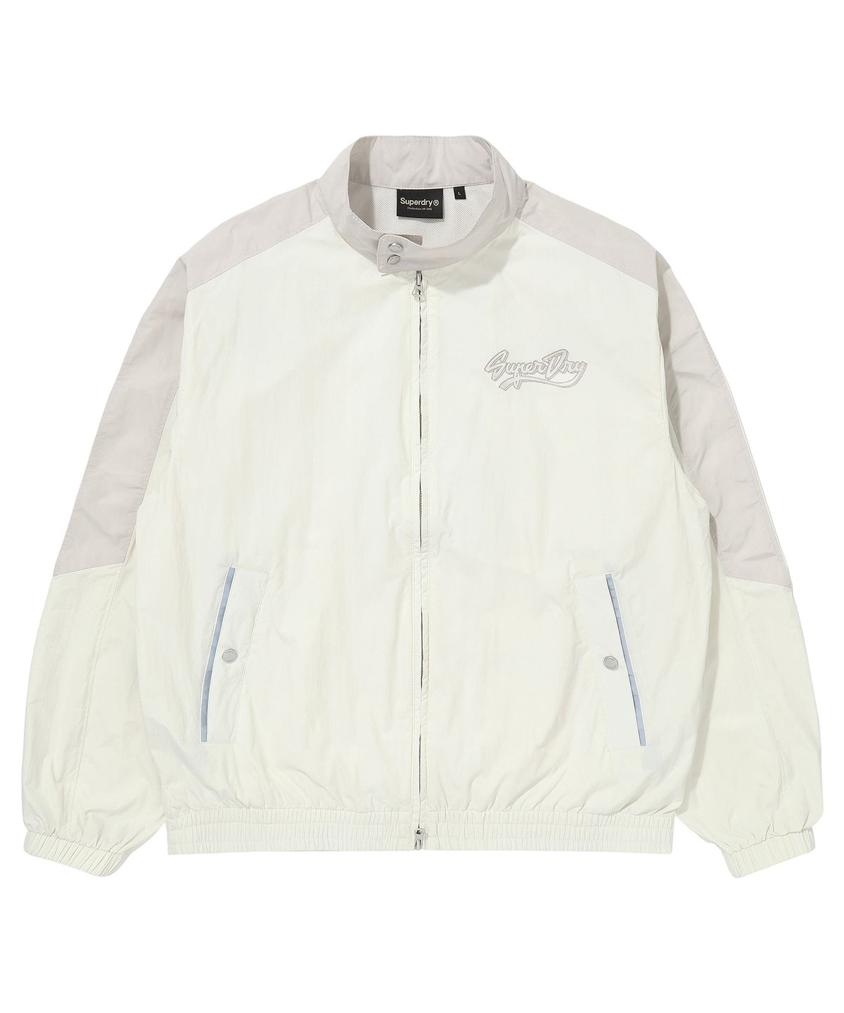 슈퍼드라이(SUPERDRY) 나일론 플라이트 자켓 크림