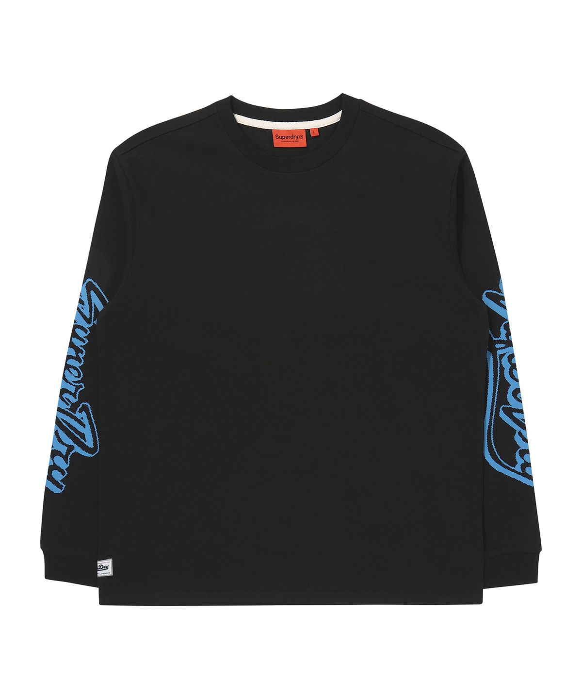 슈퍼드라이(SUPERDRY) 스케이팅 클럽 롱슬리브 블랙