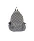 앤 도트패턴 코튼 백팩_그레이