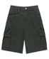 버뮤다 카고 다이드 코튼 쇼츠 [차콜]