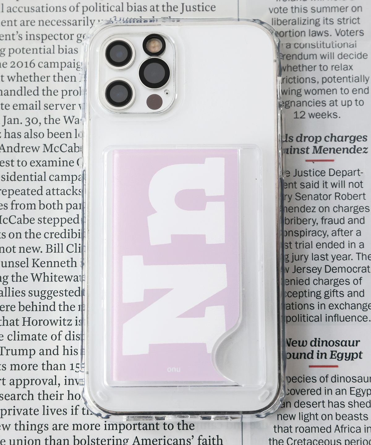 오누(ONU) [5COLOR] Nn 아이폰 갤럭시 카드수납 케이스