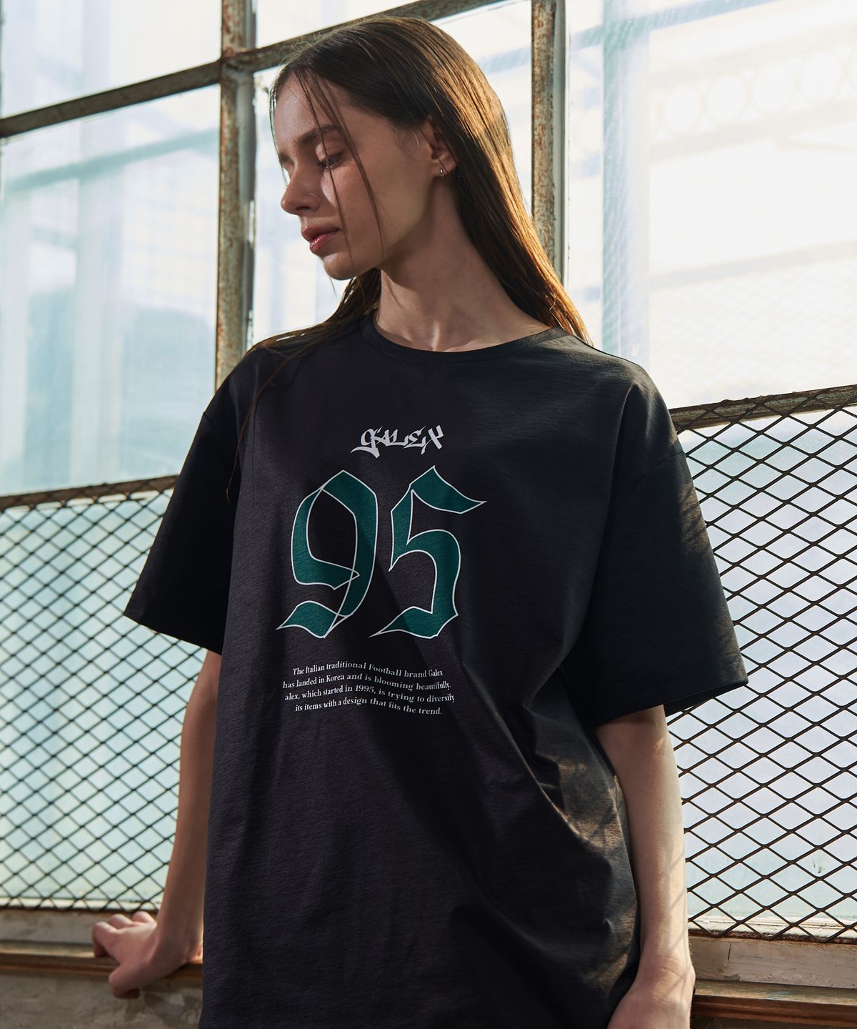 갈렉스(GALEX) 95 그래픽 숏슬리브 블랙 GA5626 BK