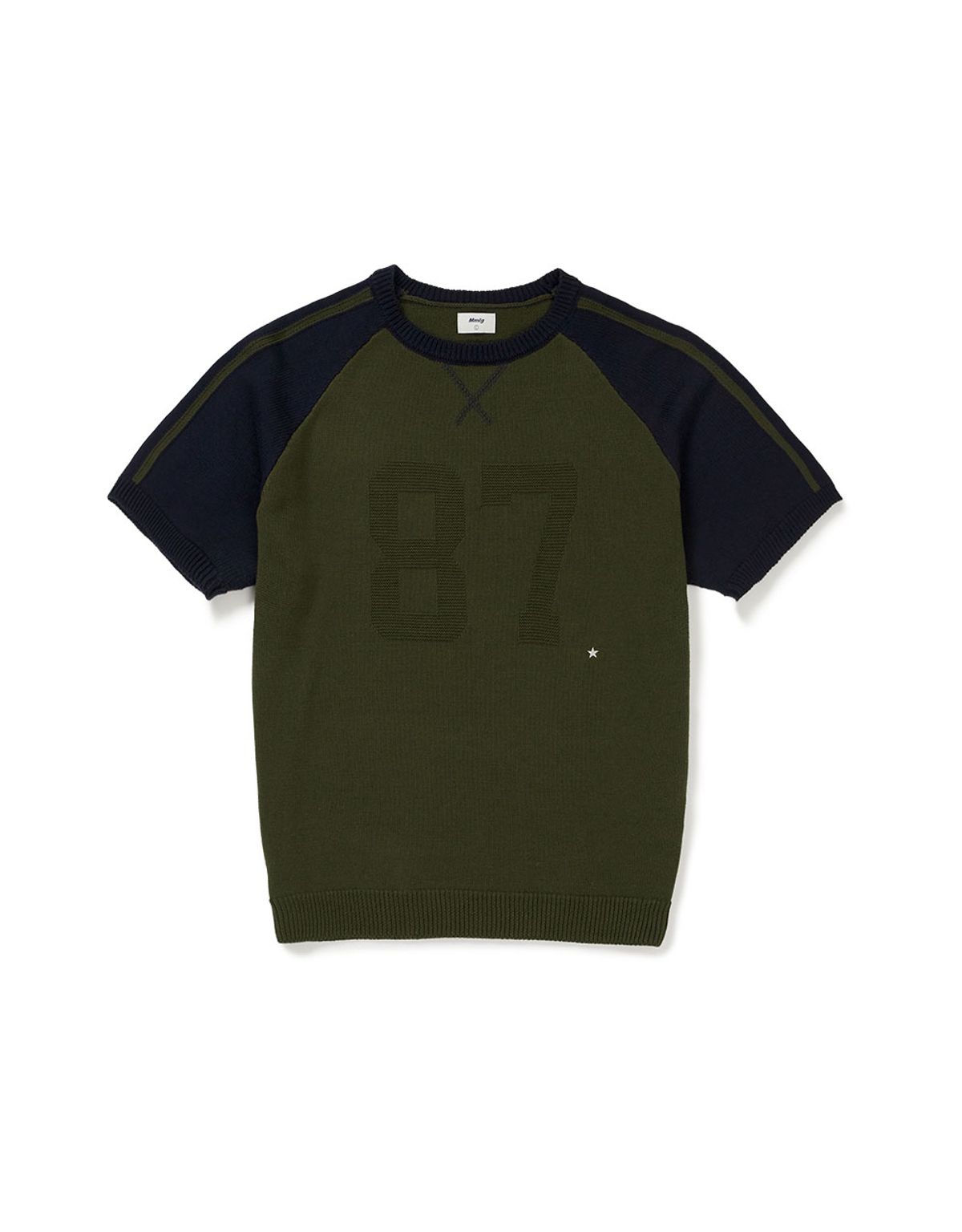 엠엠엘지(MMLG) [Mmlg] STAR POINT HF KNIT (KHAKI)