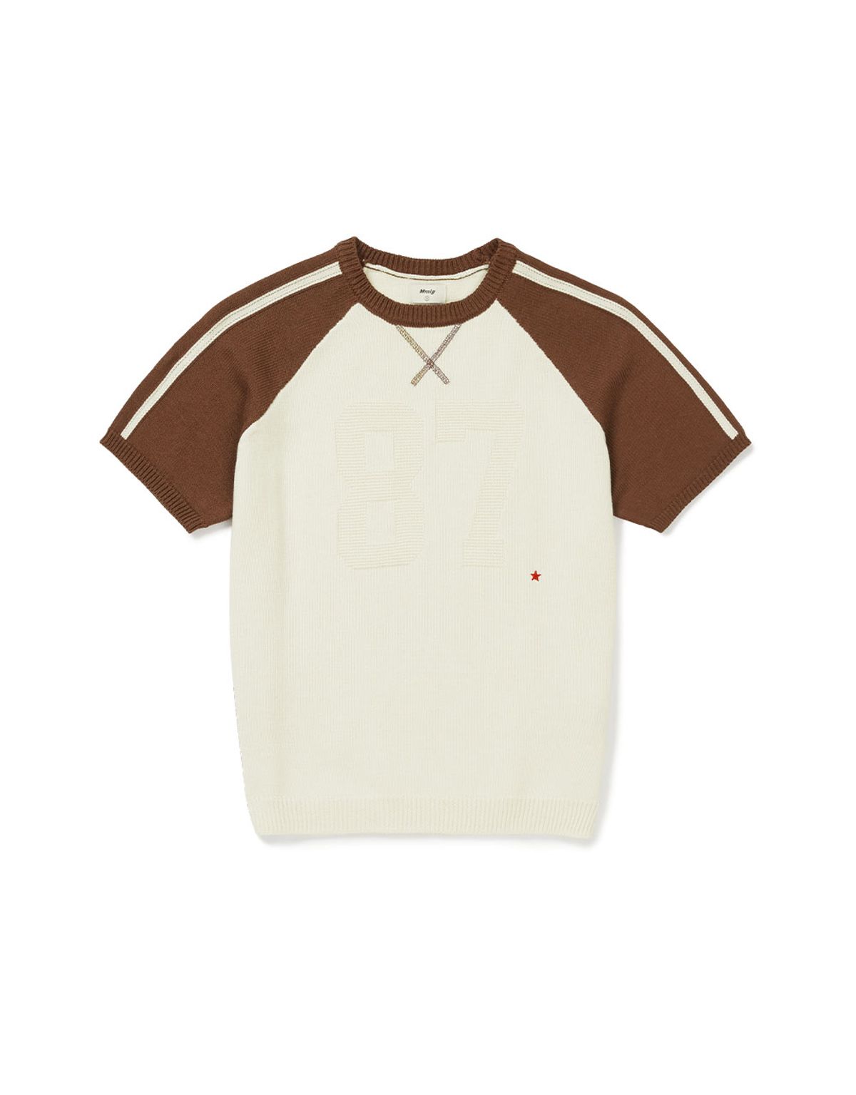 엠엠엘지(MMLG) [Mmlg] STAR POINT HF KNIT (IVORY)